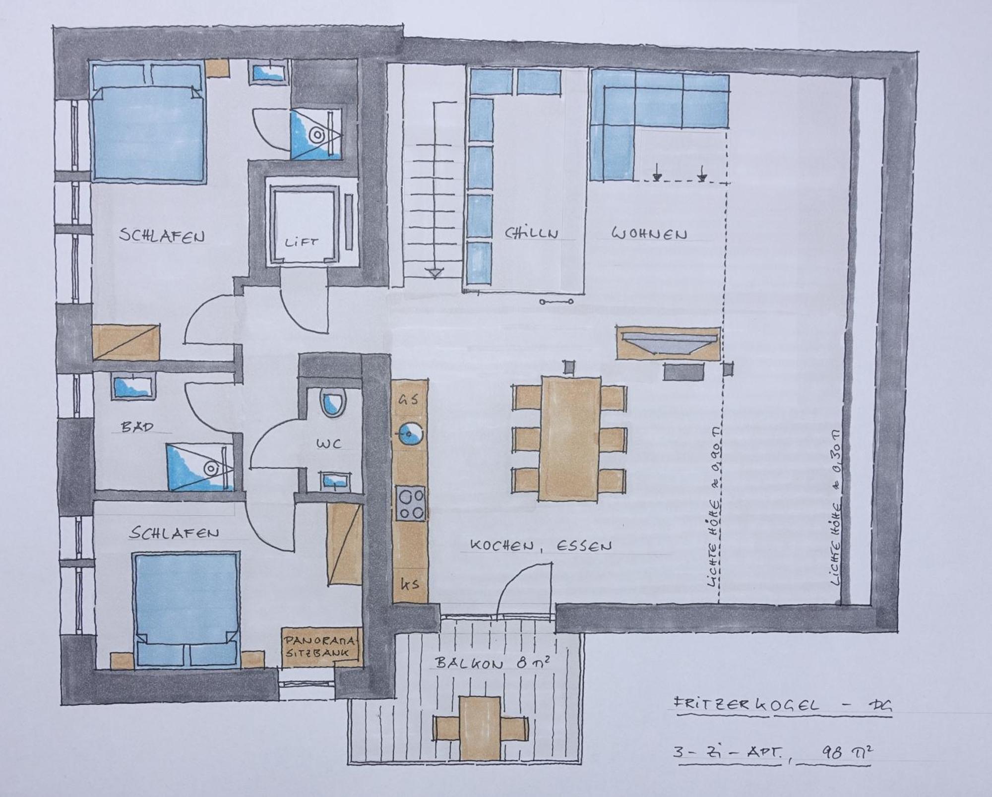 Gluexplatzl Appartements Am Wald Sankt Martin am Tennengebirge Rom bilde