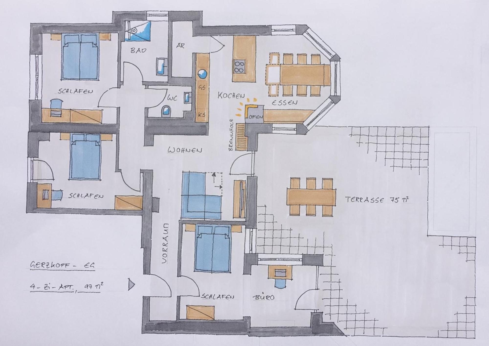 Gluexplatzl Appartements Am Wald Sankt Martin am Tennengebirge Rom bilde