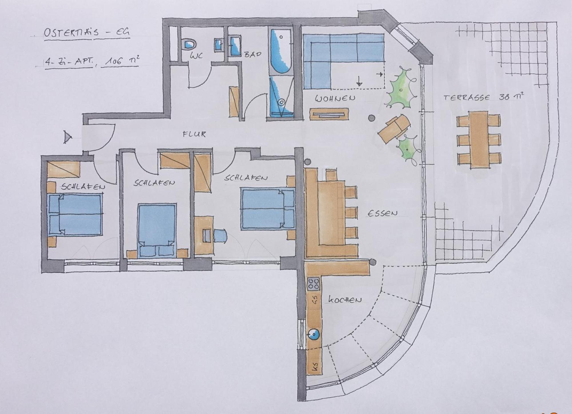 Gluexplatzl Appartements Am Wald Sankt Martin am Tennengebirge Rom bilde